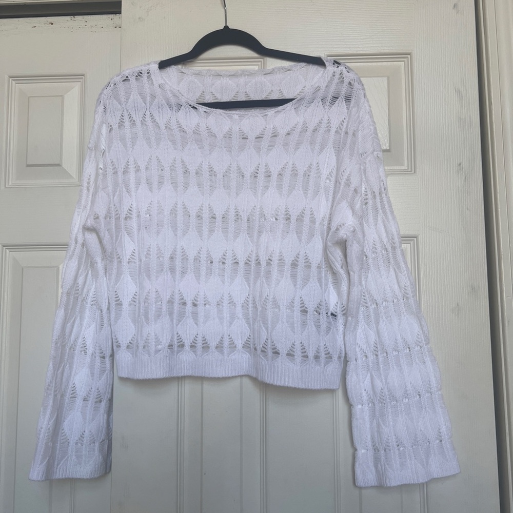 White Knit Sweater